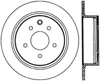 StopTech Sport Cryo Drilled/Slotted Brake Rotor Rear Left 127.42073CL