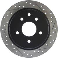 StopTech Sport Drilled/Slotted Brake Rotor Rear Left 127.42073L