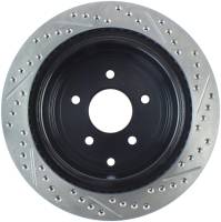 Stoptech - StopTech Slotted & Drilled Sport Brake Rotor - 127.42078R - Image 2
