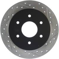 StopTech Sport Drilled/Slotted Brake Rotor Rear Left 127.42081L
