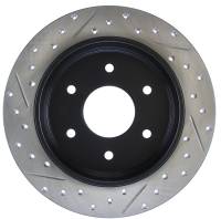 Stoptech - StopTech Sport Drilled/Slotted Brake Rotor Rear Left 127.42081L - Image 2