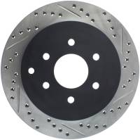 StopTech Sport Drilled/Slotted Brake Rotor Rear Left 127.42086L
