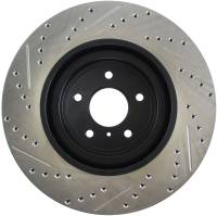Stoptech - StopTech Infiniti G37 / Nissan 370Z SportStop Slotted & Drilled Front Left Rotor - 127.42100L - Image 2