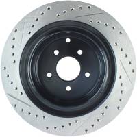 Stoptech - StopTech 09 Infiniti FX50 SportStop Slotted & Drilled Rear Left Rotor - 127.42105L - Image 2