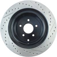 Stoptech - StopTech 09 Infiniti FX50 SportStop Slotted & Drilled Rear Right Rotor - 127.42105R - Image 2