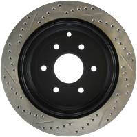 Stoptech - StopTech Sport Drilled/Slotted Brake Rotor; Rear Left - Image 2