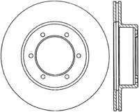 StopTech Sport Cryo Drilled/Slotted Brake Rotor Front Left 127.44044CL