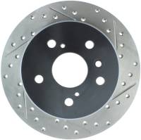 StopTech Sport Drilled/Slotted Brake Rotor Rear Left 127.44080L