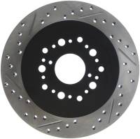 Stoptech - StopTech Power Slot 93-97 Lexus GS Series/95-00 LS400/92-00 SC400 Rear Right Drilled & Slotted Roto - 127.44084R - Image 1