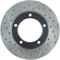 StopTech Slotted & Drilled Sport Brake Rotor - 127.44086R