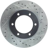 Stoptech - StopTech Sport Drilled/Slotted Brake Rotor Front Left 127.44091L - Image 1