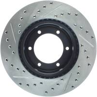 Stoptech - StopTech Sport Drilled/Slotted Brake Rotor Front Left 127.44091L - Image 2