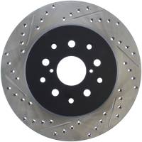 Stoptech - StopTech 5/93-98 Toyota Supra Right Rear Slotted & Drilled Rotor - 127.44105R - Image 1