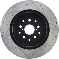 Stoptech - StopTech 5/93-98 Toyota Supra Right Rear Slotted & Drilled Rotor - 127.44105R - Image 2
