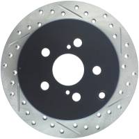 StopTech Sport Drilled/Slotted Brake Rotor Rear Left 127.44115L