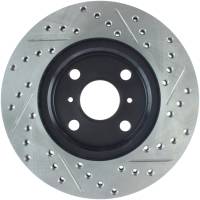 Stoptech - StopTech Sport Drilled/Slotted Brake Rotor Front Left 127.44119L - Image 2
