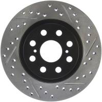 StopTech Sport Drilled/Slotted Brake Rotor Rear Left 127.44120L
