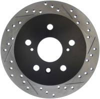 StopTech Sport Drilled/Slotted Brake Rotor Rear Left 127.44126L