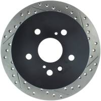 StopTech Sport Drilled/Slotted Brake Rotor Rear Left 127.44132L