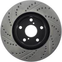 Stoptech - StopTech Sport Drilled/Slotted Brake Rotor Front Left 127.44140L - Image 2