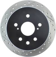 Stoptech - StopTech 06-10 Lexus IS 250/IS 300/IS 350 SportStop Slotted & Drilled Right Rear Rotor - 127.44142R - Image 1