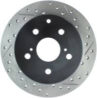 StopTech Sport Drilled/Slotted Brake Rotor Rear Left 127.44145L