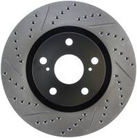 Stoptech - StopTech 07-09 Lexus ES 250/ES 300/ ES330/ES350 SportStop Slotted & Drilled Right Front Rotor - 127.44146R - Image 1