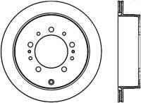 StopTech 08-11 Lexus LX570 Slotted & Drilled Rear Left Rotor - 127.44157CL