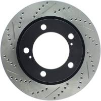 StopTech Slotted & Drilled Sport Brake Rotor - 127.44162R