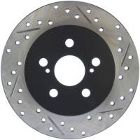 StopTech Sport Drilled/Slotted Brake Rotor Rear Left 127.44165L