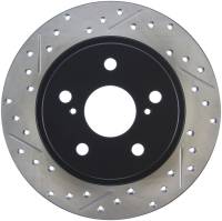 Stoptech - StopTech SportStop 10-13 Scion tC Slotted & Drilled Right Rear Rotor - 127.44179R - Image 1