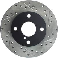 Stoptech - StopTech Sport Drilled/Slotted Brake Rotor Front Left 127.45034L - Image 1