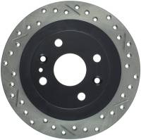 StopTech Sport Drilled/Slotted Brake Rotor Rear Left 127.45041L
