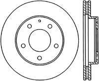 StopTech Sport Cryo Drilled/Slotted Brake Rotor Front Right 127.45048CR