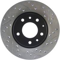 Stoptech - StopTech Slotted & Drilled Sport Brake Rotor - 127.45051L - Image 1