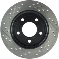 Stoptech - StopTech Sport Drilled/Slotted Brake Rotor Rear Left 127.45066L - Image 2