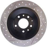 Stoptech - StopTech Sport Drilled/Slotted Brake Rotor Rear Left 127.45074L - Image 2