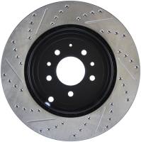Stoptech - StopTech Sport Drilled/Slotted Brake Rotor Rear Left 127.45079L - Image 2