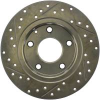 Stoptech - StopTech Sport Drilled/Slotted Brake Rotor Rear Left 127.45081L - Image 2