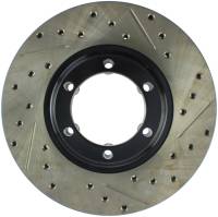 Stoptech - StopTech Sport Drilled/Slotted Brake Rotor Front Left 127.46025L - Image 1