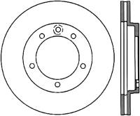 StopTech Sport Drilled/Slotted Brake Rotor Rear Left 127.46053L