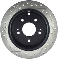Stoptech - StopTech Sport Drilled/Slotted Brake Rotor Rear Left 127.46069L - Image 2