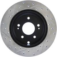 Stoptech - StopTech Sport Drilled/Slotted Brake Rotor Rear Left 127.46072L - Image 2