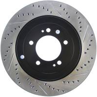 Stoptech - StopTech Slotted & Drilled Sport Brake Rotor - 127.46075L - Image 1