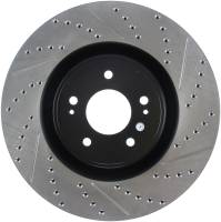 Stoptech - StopTech Slotted & Drilled Sport Brake Rotor - 127.46076L - Image 1