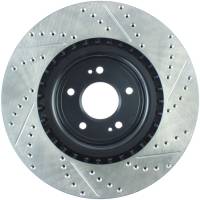 Stoptech - StopTech Slotted & Drilled Sport Brake Rotor - 127.46076R - Image 2