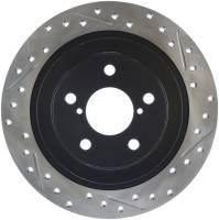 StopTech Sport Drilled/Slotted Brake Rotor Rear Left 127.47017L