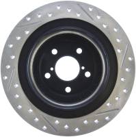 Stoptech - StopTech Sport Drilled/Slotted Brake Rotor Rear Right 127.47017R - Image 2