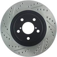 StopTech Slotted & Drilled Sport Brake Rotor - 127.47021R