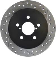 StopTech Sport Drilled/Slotted Brake Rotor Rear Left 127.47026L
